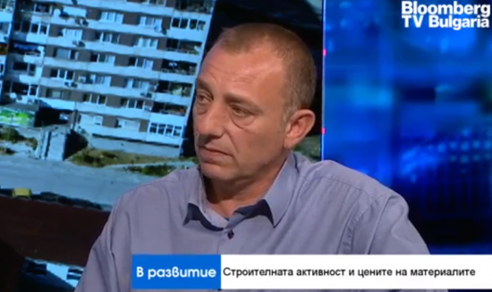 Георги Шопов: Инфлацията в строителния сектор е достигнала 40% след началото на военните действия в Украйна